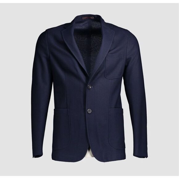 The Gigi | Angie unstructured navy blue jacket/blazer EU size 48 US 38 - Picture 1 of 11